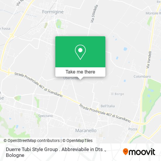 Duerre Tubi Style Group . Abbreviabile in Dts . map