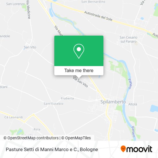 Pasture Setti di Manni Marco e C. map