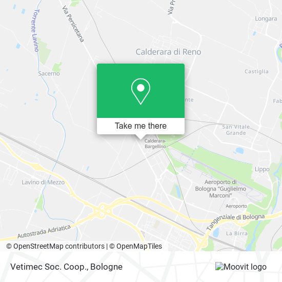 Vetimec Soc. Coop. map