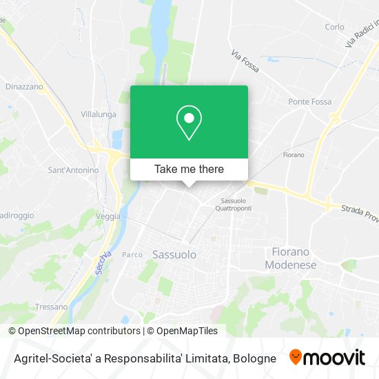 Agritel-Societa' a Responsabilita' Limitata map
