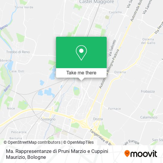 Ma. Rappresentanze di Pruni Marzio e Cuppini Maurizio map