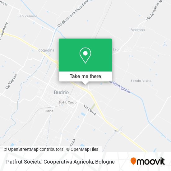 Patfrut Societa' Cooperativa Agricola map