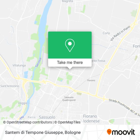Santem di Tempone Giuseppe map