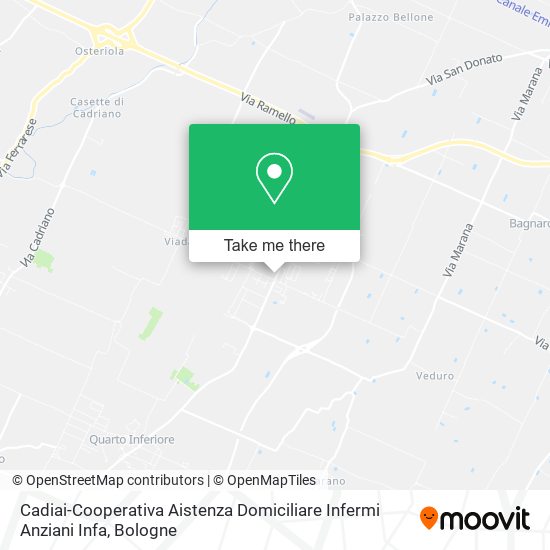 Cadiai-Cooperativa Aistenza Domiciliare Infermi Anziani Infa map