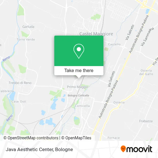 Java Aesthetic Center map