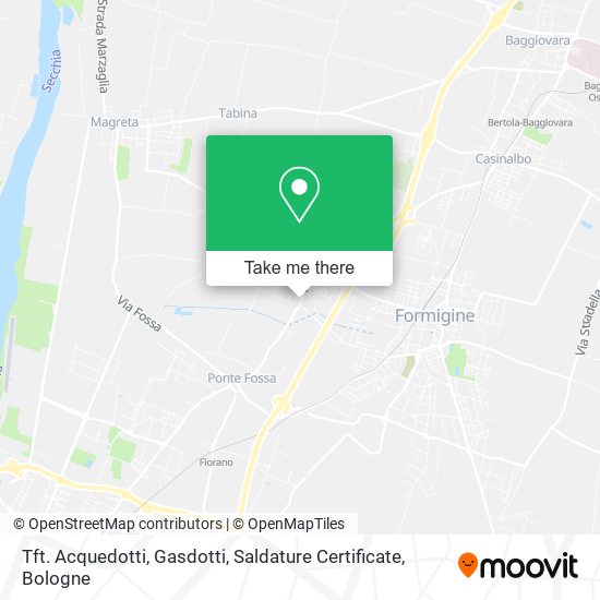 Tft. Acquedotti, Gasdotti, Saldature Certificate map