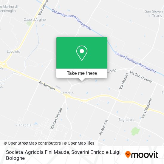 Societa' Agricola Fini Maude, Soverini Enrico e Luigi map