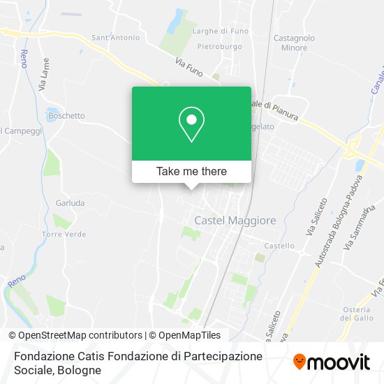 Fondazione Catis Fondazione di Partecipazione Sociale map