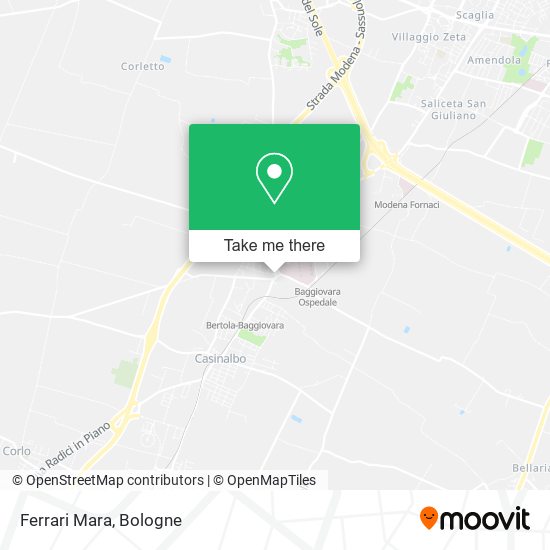 Ferrari Mara map