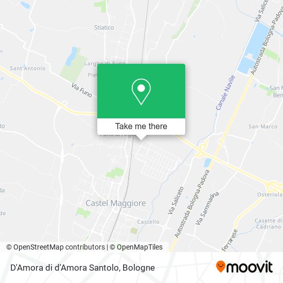 D'Amora di d'Amora Santolo map