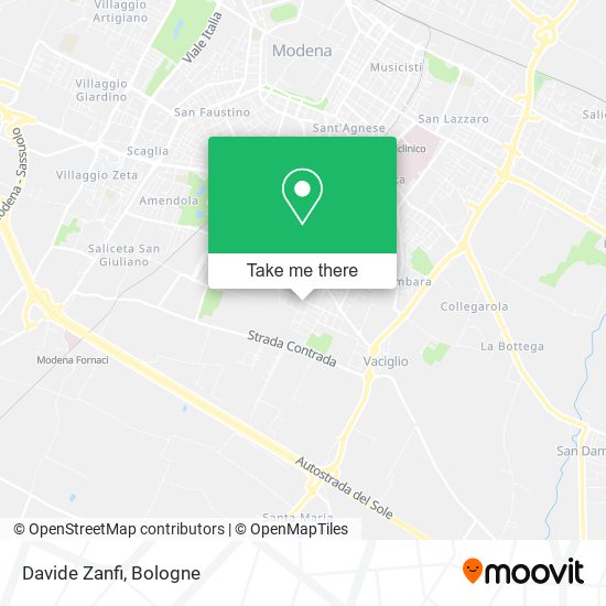 Davide Zanfi map