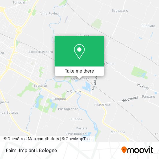Faim. Impianti map