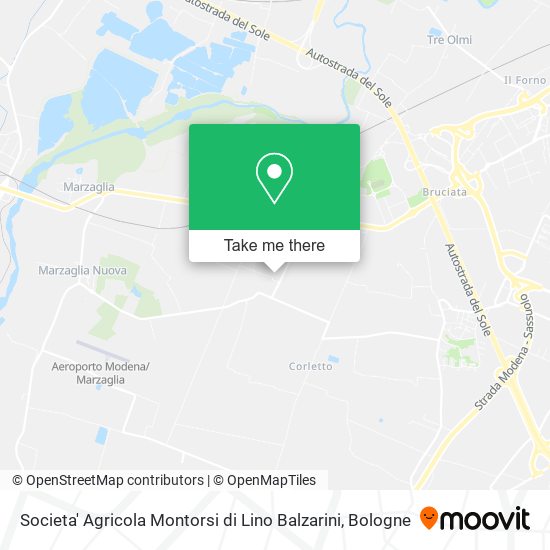 Societa' Agricola Montorsi di Lino Balzarini map