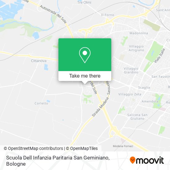 Scuola Dell Infanzia Paritaria San Geminiano map