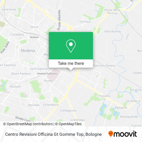 Centro Revisioni Officina Gt Gomme Top map