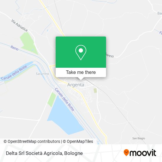 Delta Srl Società Agricola map