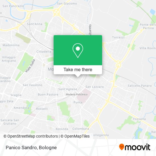 Panico Sandro map