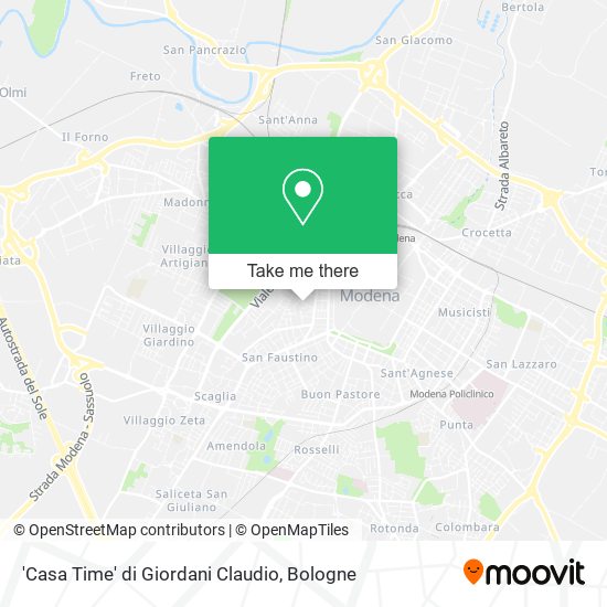 'Casa Time' di Giordani Claudio map