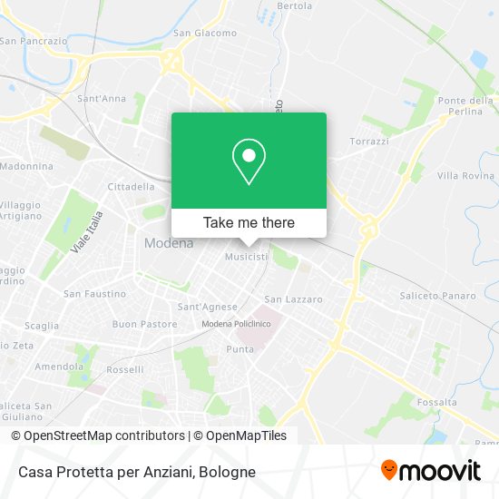 Casa Protetta per Anziani map