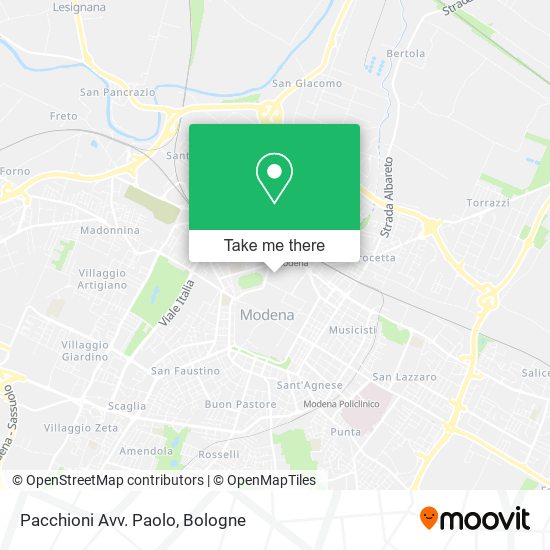 Pacchioni Avv. Paolo map