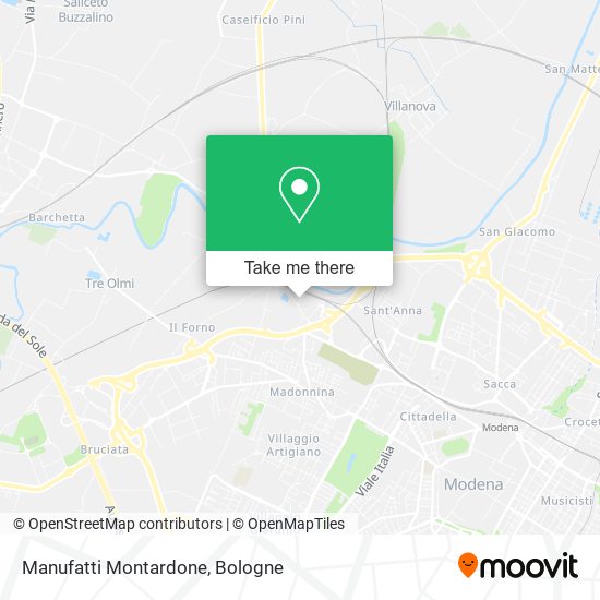 Manufatti Montardone map