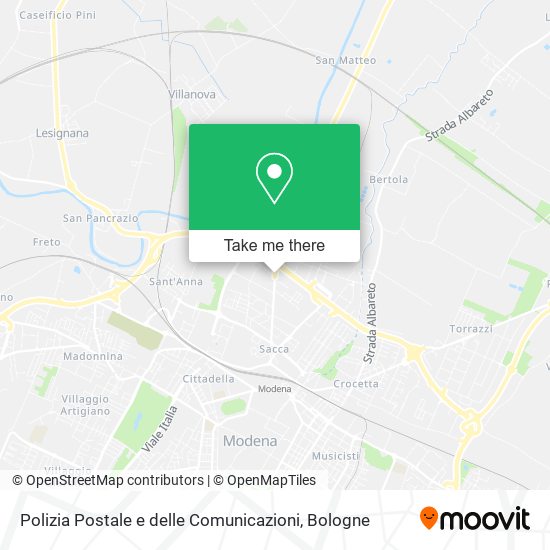 Polizia Postale e delle Comunicazioni map