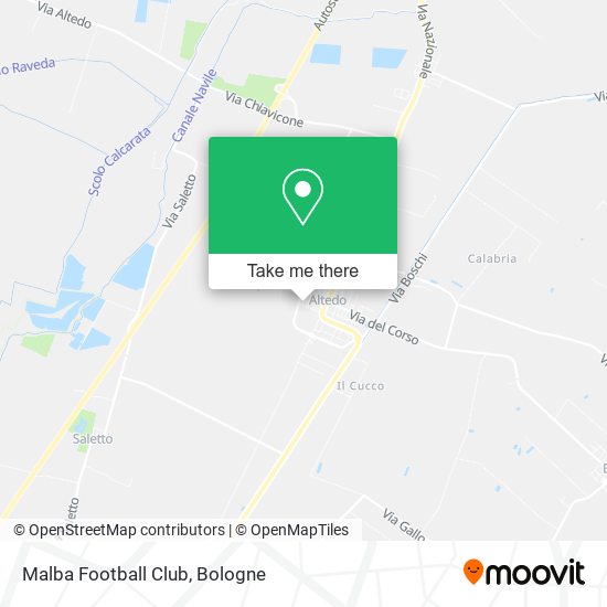 Malba Football Club map