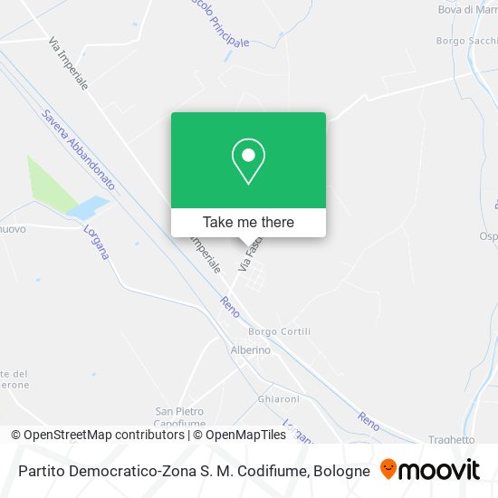 Partito Democratico-Zona S. M. Codifiume map