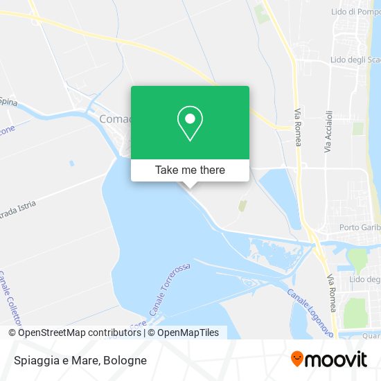 Spiaggia e Mare map