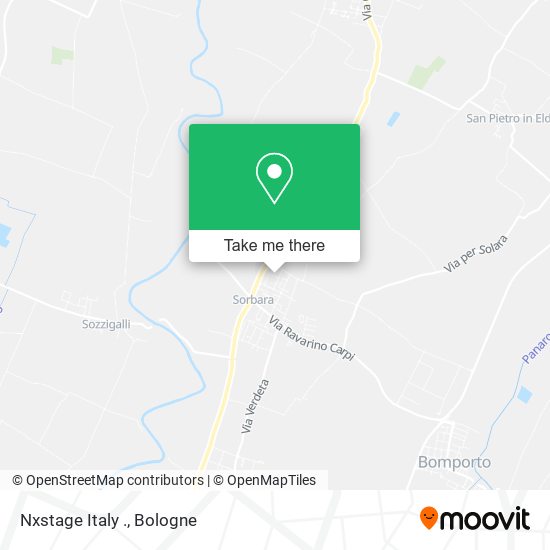 Nxstage Italy . map