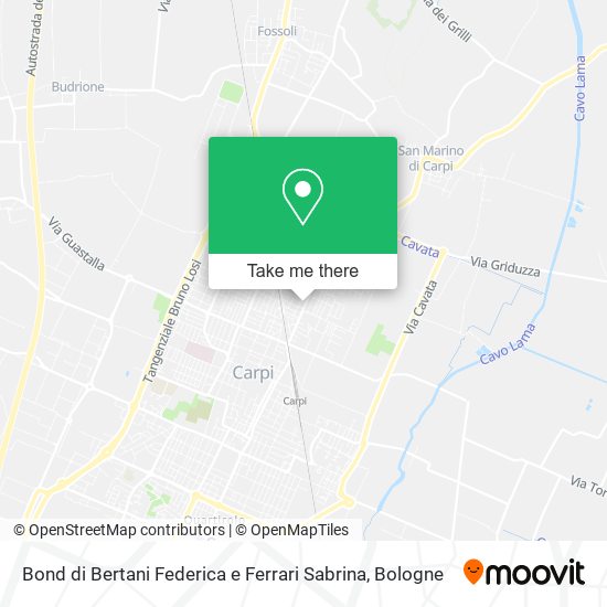 Bond di Bertani Federica e Ferrari Sabrina map