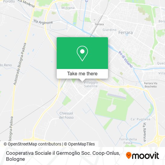 Cooperativa Sociale il Germoglio Soc. Coop-Onlus map