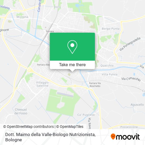 Dott. Maimo della Valle-Biologo Nutrizionista map