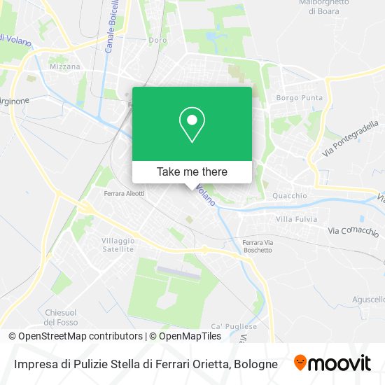 Impresa di Pulizie Stella di Ferrari Orietta map