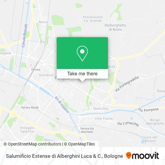 Salumificio Estense di Alberghini Luca & C. map