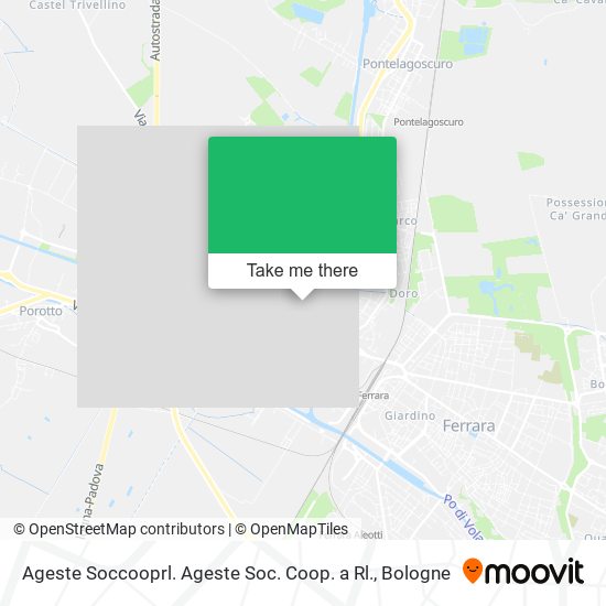 Ageste Soccooprl. Ageste Soc. Coop. a Rl. map