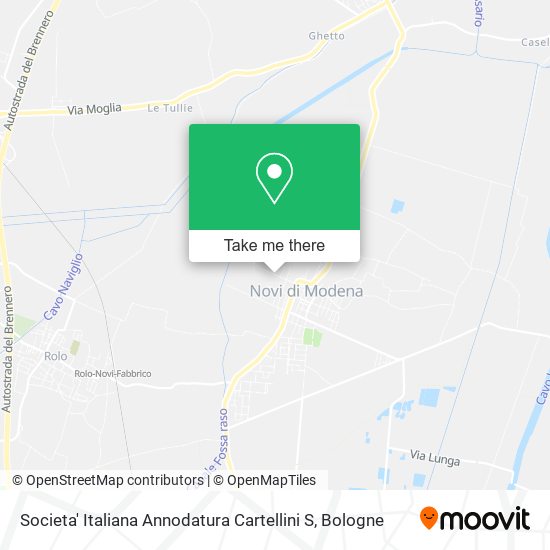 Societa' Italiana Annodatura Cartellini S map