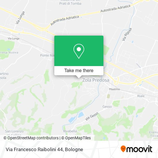 Via Francesco Raibolini  44 map