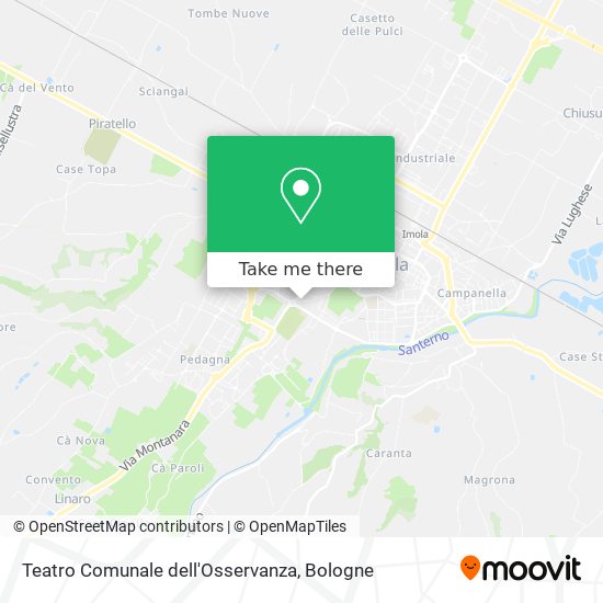 Teatro Comunale dell'Osservanza map