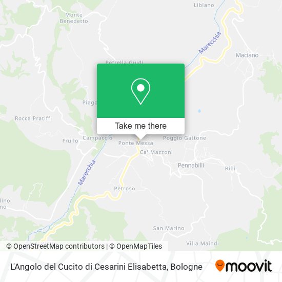 L'Angolo del Cucito di Cesarini Elisabetta map