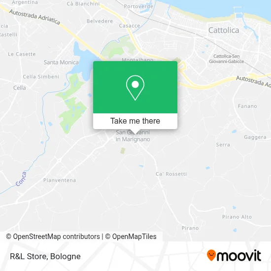 R&L Store map