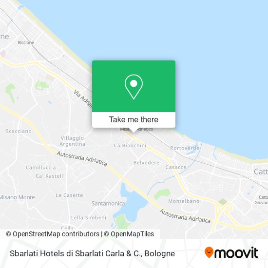 Sbarlati Hotels di Sbarlati Carla & C. map