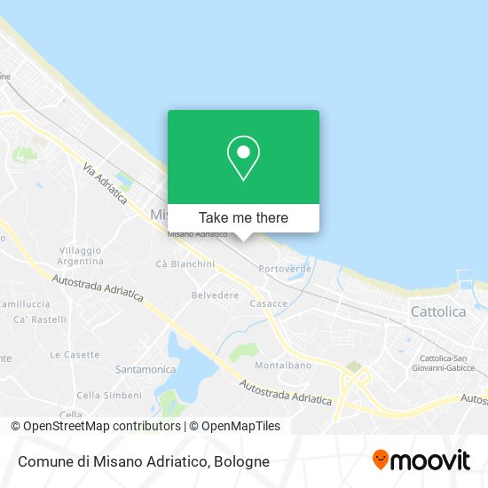 Comune di Misano Adriatico map