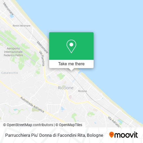 Parrucchiera Piu' Donna di Facondini Rita map