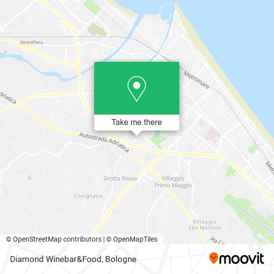 Diamond Winebar&Food map
