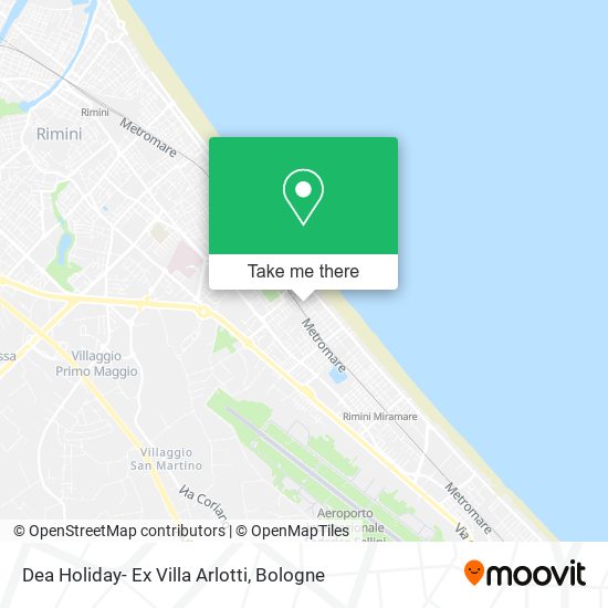 Dea Holiday- Ex Villa Arlotti map