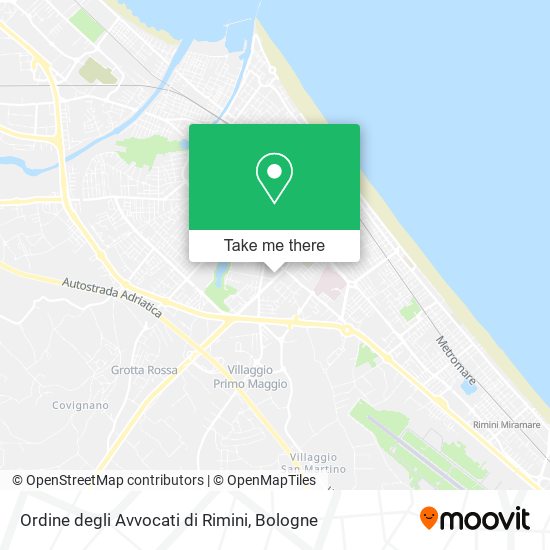 Ordine degli Avvocati di Rimini map