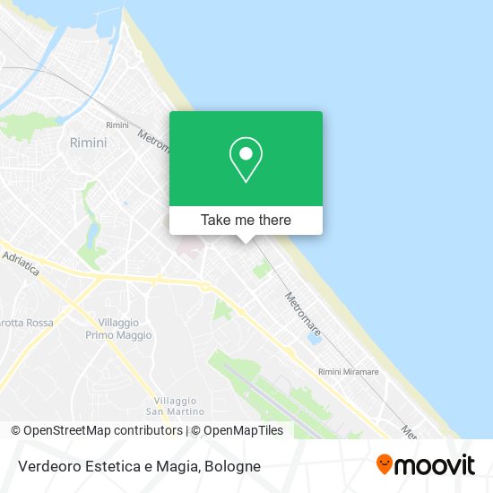 Verdeoro Estetica e Magia map