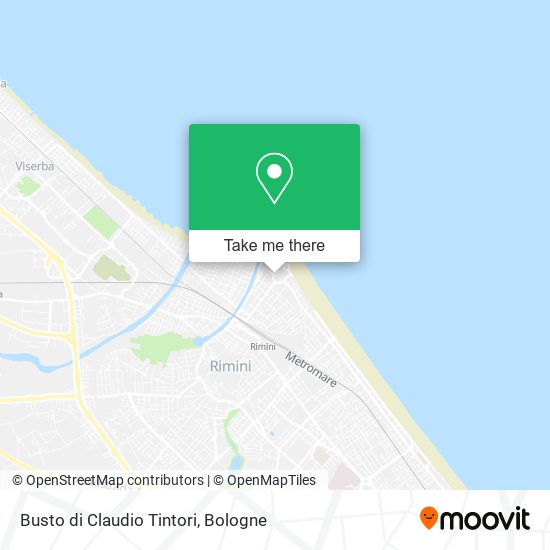 Busto di Claudio Tintori map