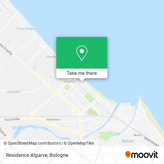 Residence Algarve map
